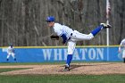 Baseball vs Emerson  Wheaton College Baseball vs Emerson College. - Photo By: KEITH NORDSTROM : Wheaton, Baseball